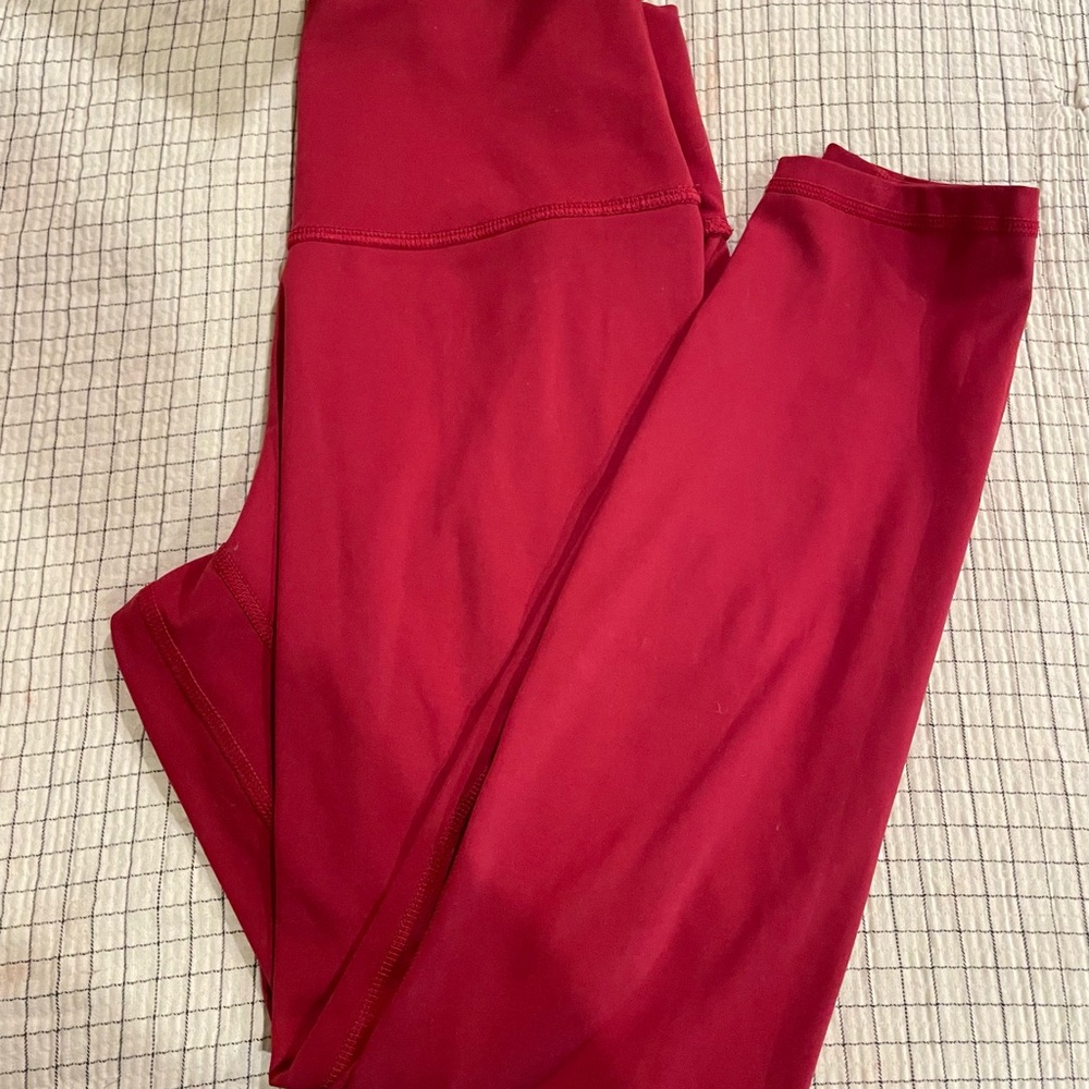 Fabletics Red Leggings